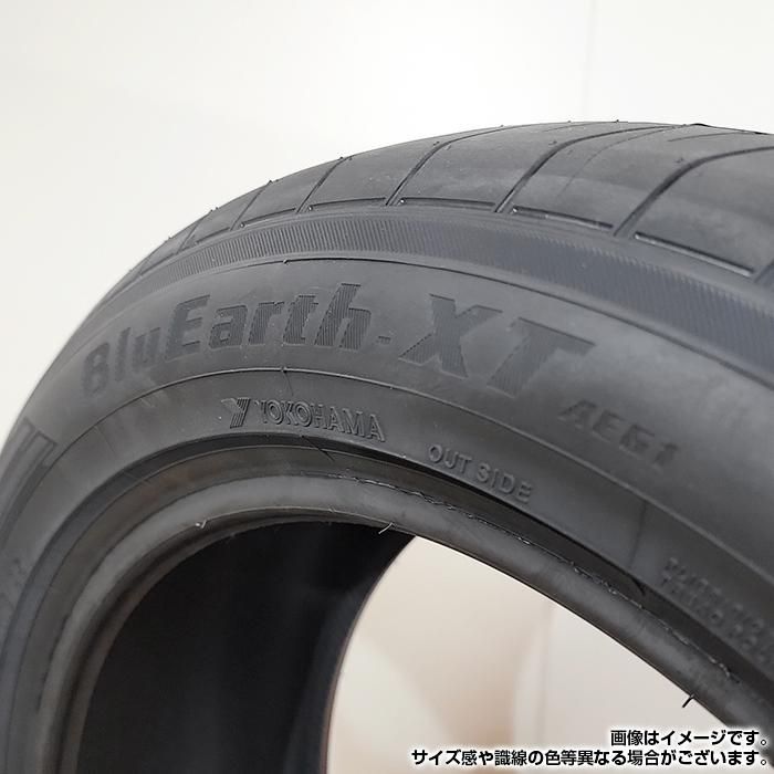 2023年製】送料無料 YOKOHAMA 225/55R18 98V BluEarth-XT AE61 ブルー