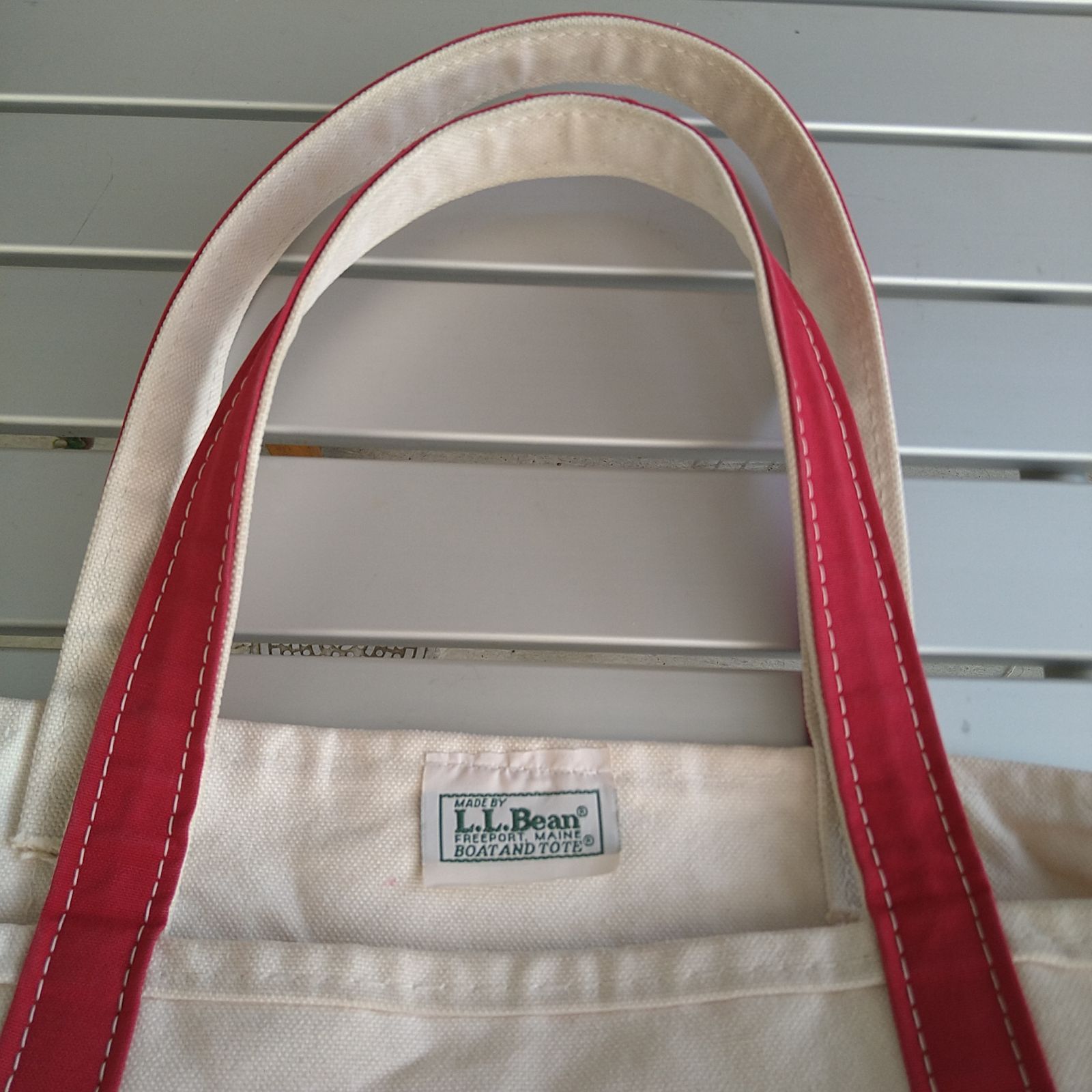 単色タグ】 80's 90's エルエルビーン L.L.bean. BOAT AND TOTE トート