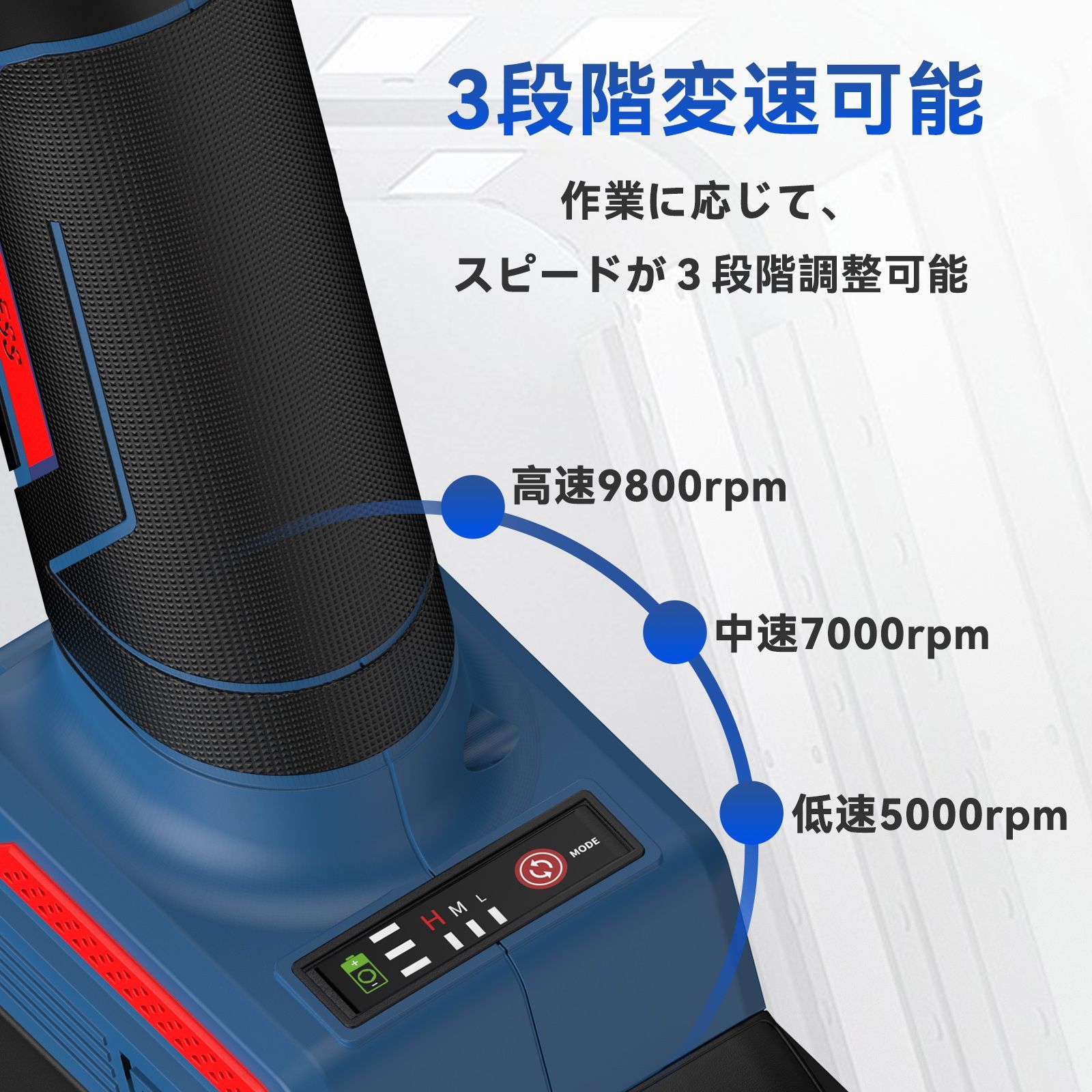 NANWEI 充電式ディスクグラインダー マキタ18Vバッテリー対応 