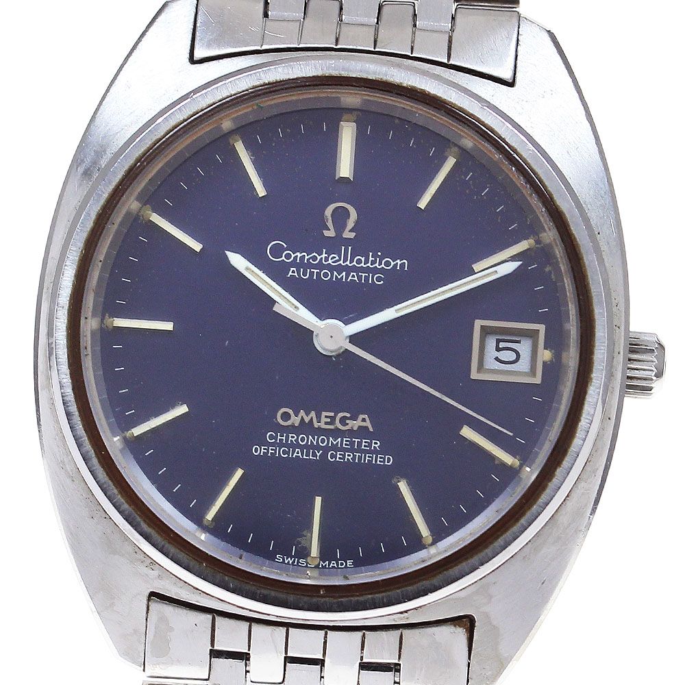 オメガ OMEGA ST168.0056 コンステレーション cal.1011 デイト 自動巻き メンズ 鬱陶し _846394【中古】