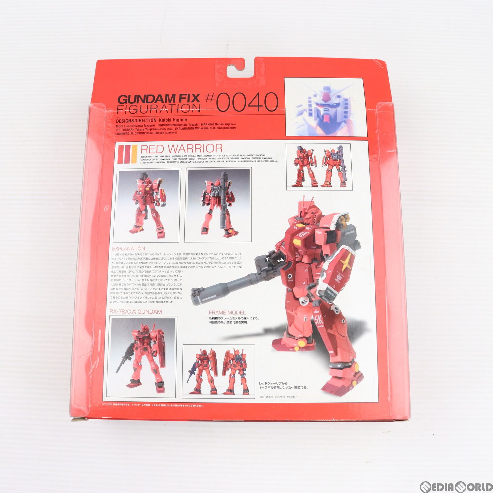 GUNDAM FIX FIGURATION×狂四郎マニアックス #0040 レッド