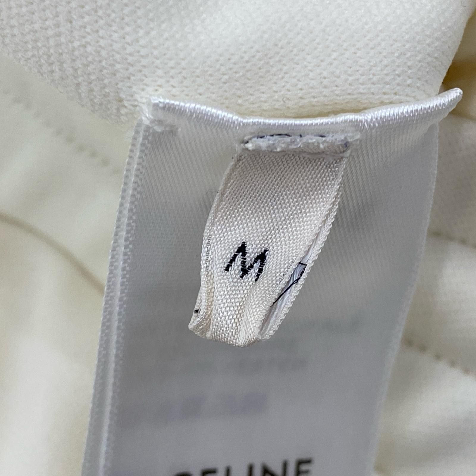 姫路東店 CELINE セリーヌ パンツ SNAP TRACK PANTS 2Z223225S スウェットパンツ 2025S S アイボリー サイズ M 135 DECORATOM_COM_BR