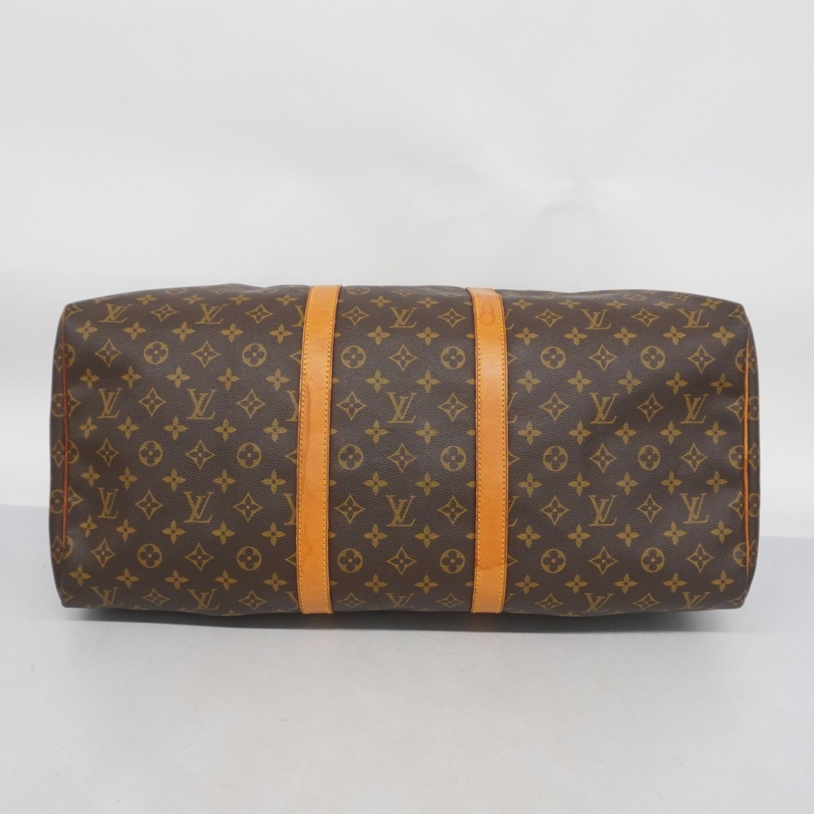 LOUIS VUITTON ボストンバッグ モノグラム キーポル55 ブラウン ルイヴィトン モノグラム キーポル55 USA製 ブラウン M41424