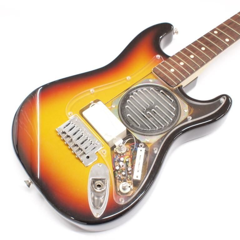 Fender ST-CHAMP ストラトキャスター用 透明 オリジナル ピックガード SP穴無し シングルピックアップ用 アクリル3mm ミニギター  - メルカリ