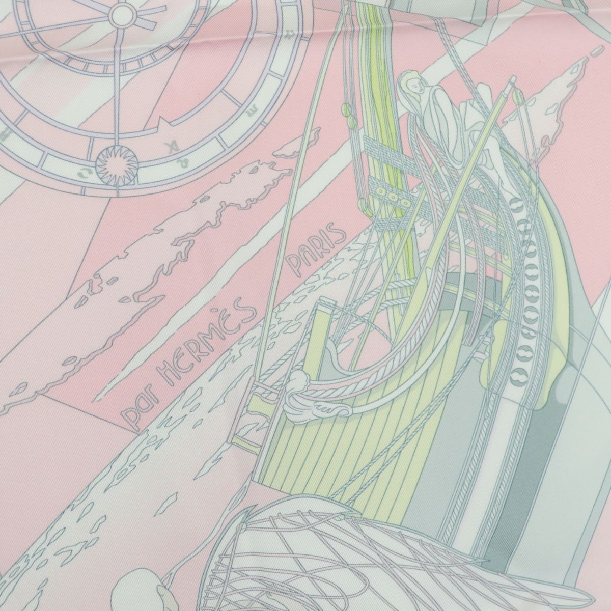 クリアランスSALE】美品 エルメス 沖に向かって カレ90 シルク