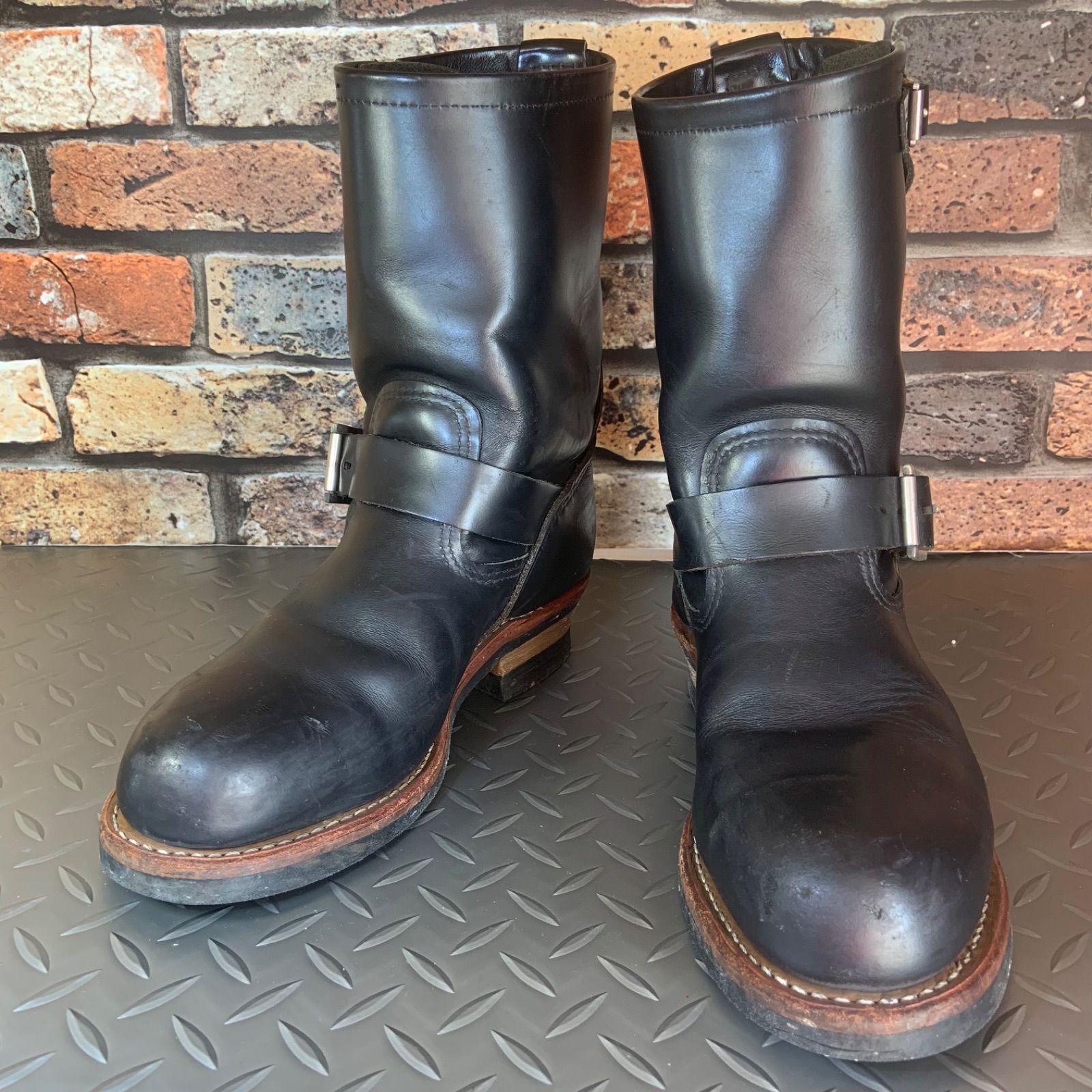 ☆REDWING 2268 エンジニアブーツ 2011年製 US7D (25A17-2268) レッド 