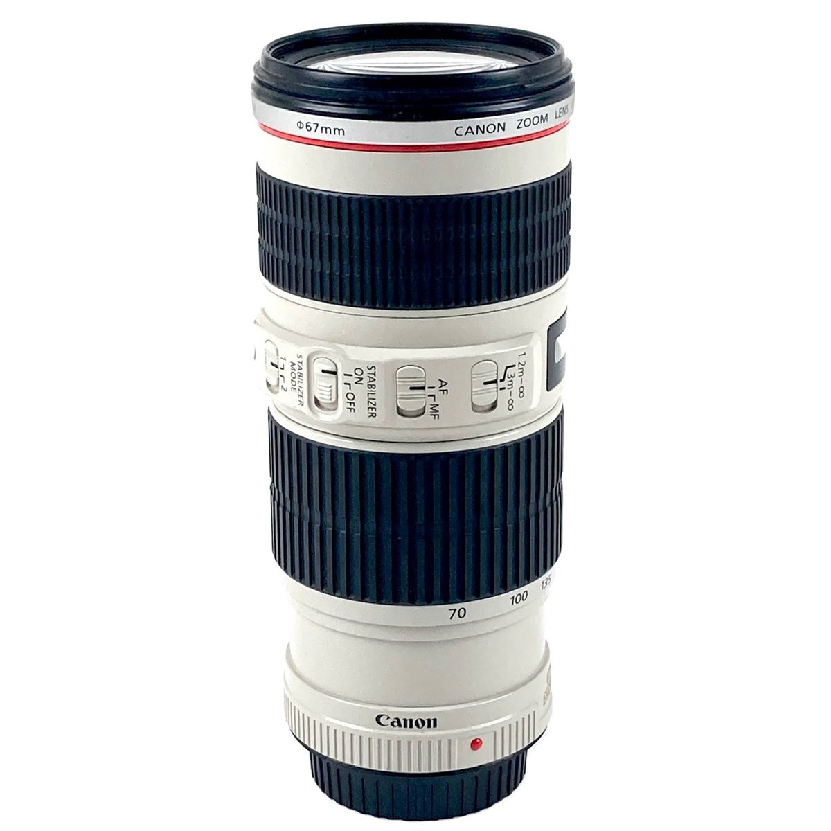 キヤノン Canon EF 70-200mm F4L IS USM 一眼カメラ用レンズ（オートフォーカス） 【中古】 - メルカリ