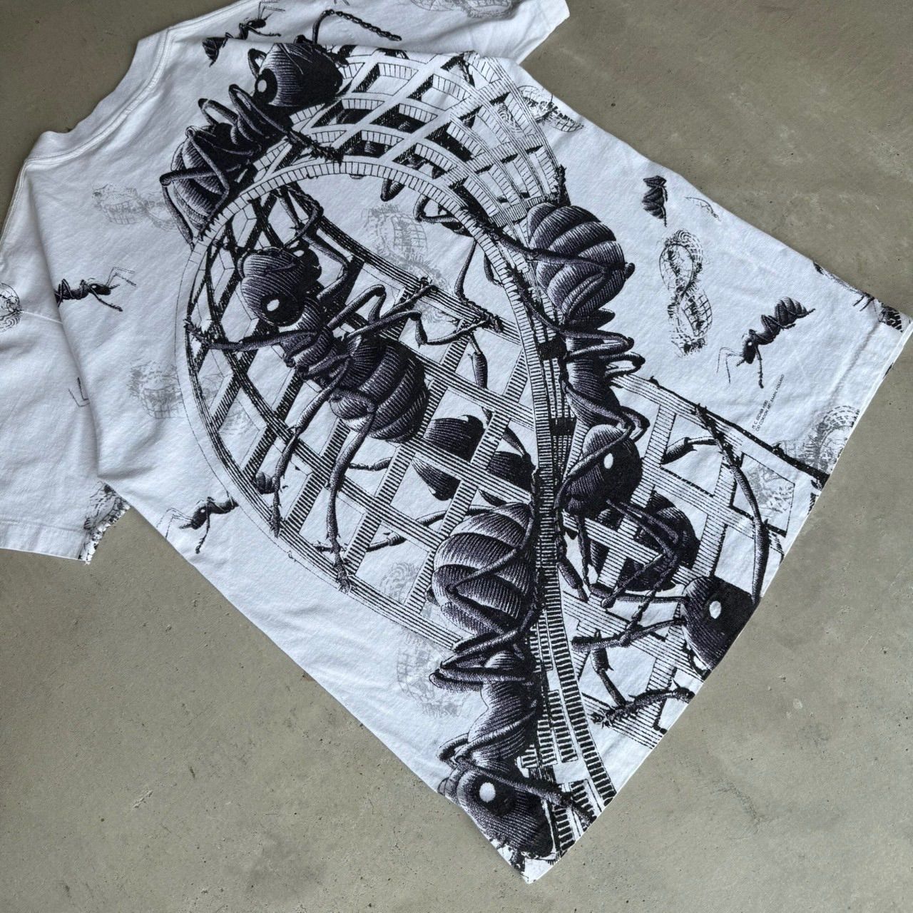 M.C. Escher グラフィックアート Tシャツ　ANDAZIA 90's ANDAZIA 