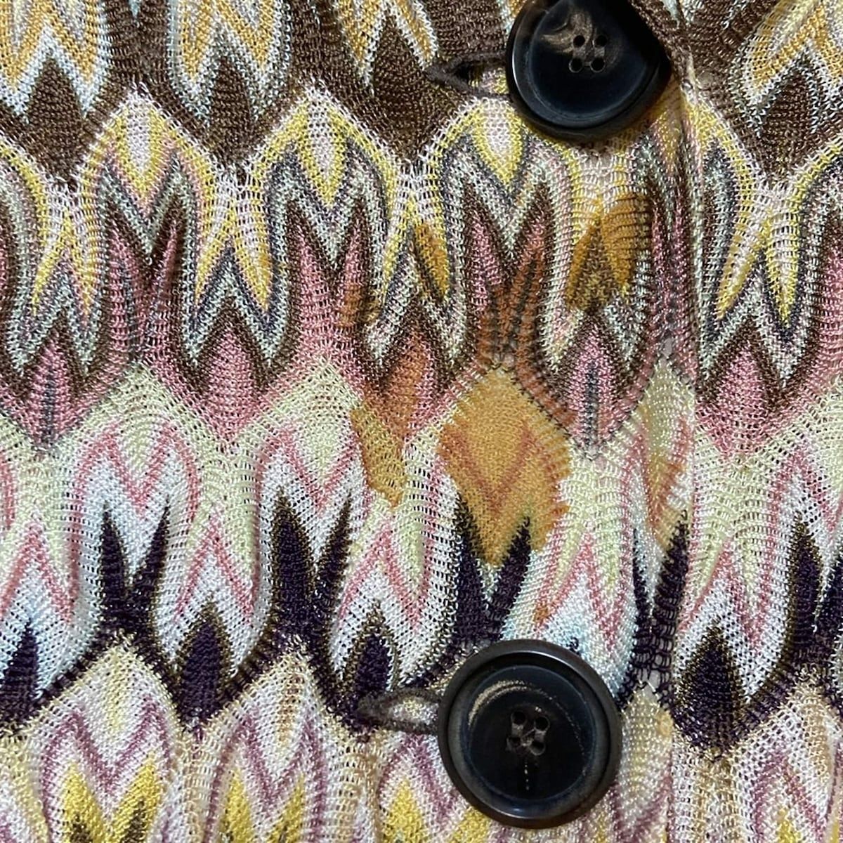 MISSONI ミッソーニ ジャケット リボン ベルト 40 Lサイズ MISSONI(ミッソーニ) ジャケット サイズ46 L レディース