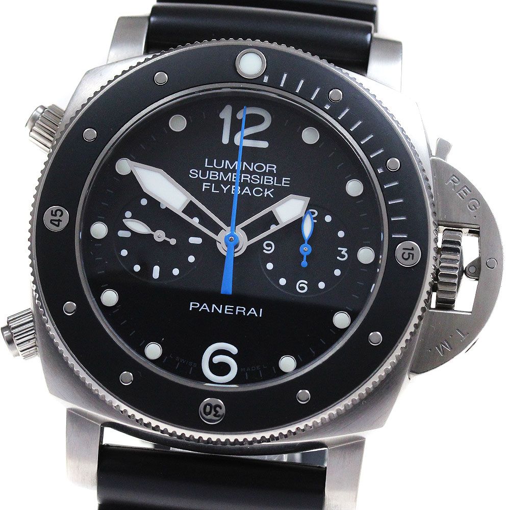 パネライ PANERAI PAM00615 ルミノール サブマーシブル1950  クロノ フライバック 自動巻き メンズ_816476