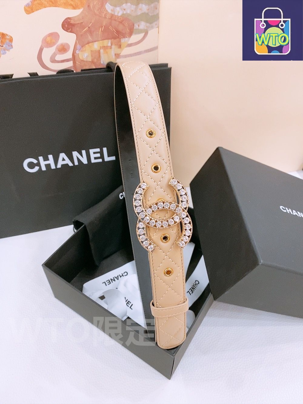 新品未使用　シャネルCHANEL ルーブベルト　メティエダール　ベルト 新品未使用 シャネルCHANEL ルーブベルト メティエダール ベルト