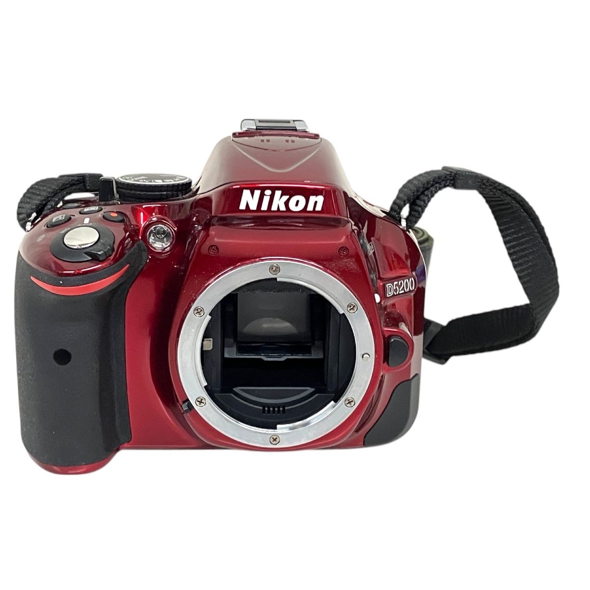 Nikon D5200 一眼 レフ デジタル カメラ ボディ レッド 写真 ニコン T10090982