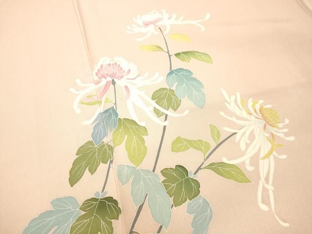 平和屋着物○訪問着 友禅 作家物 草花文 乱菊 暈し染め さが美扱い