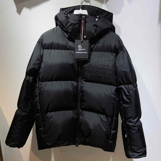 極美品✨モンクレールグルノーブル 23AW ツイード ダウンジャケット 23AW モンクレール グルノーブル ナイロン ダウン ジャケット