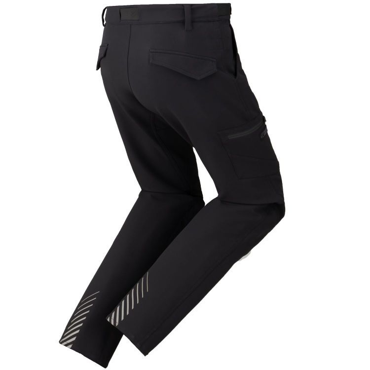 RSタイチ RSY258 クイックドライカーゴパンツ ブラック Lサイズ 春夏秋モデル||超撥水ストレッチ