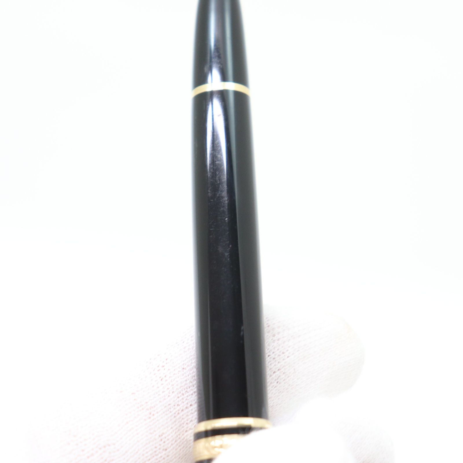 IT18E11S4VMC MONT BLANC モンブラン マイスターシュテック ボールペン ブラック 黒色 蓋付き 筆記用具 文房具 筆記確認済み IT18E11S4VMC MONT BLANC モンブラン マイスターシュテック ボールペン