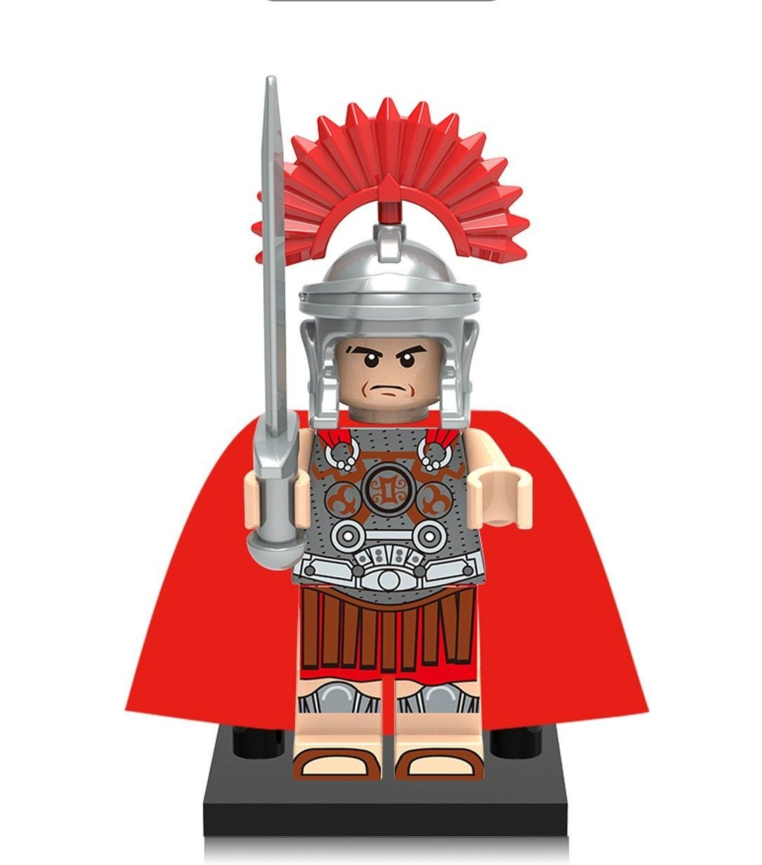 11体セット2 LEGOレゴ互換 古代ローマ軍団兵と百人隊長 騎士団