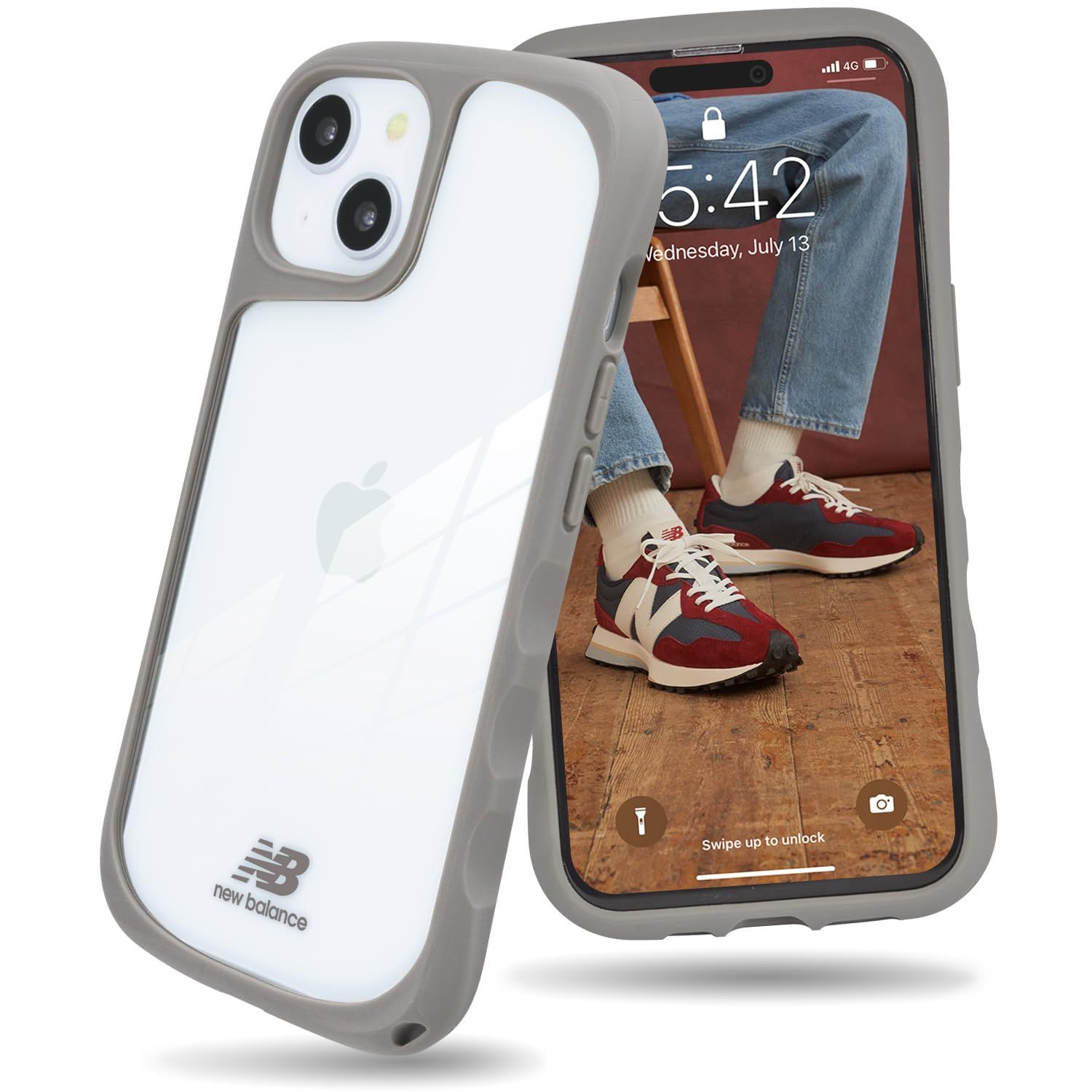 【人気商品】アイフォン15用 iPhone スマホケース ブランド 15用 ワイヤレス充電対応 「 米軍MIL規格 クリアケース 背面/クリア 耐衝撃 」 ケース ニュー 対応 iPhone15 バランス 】 透明 正規品 Bala