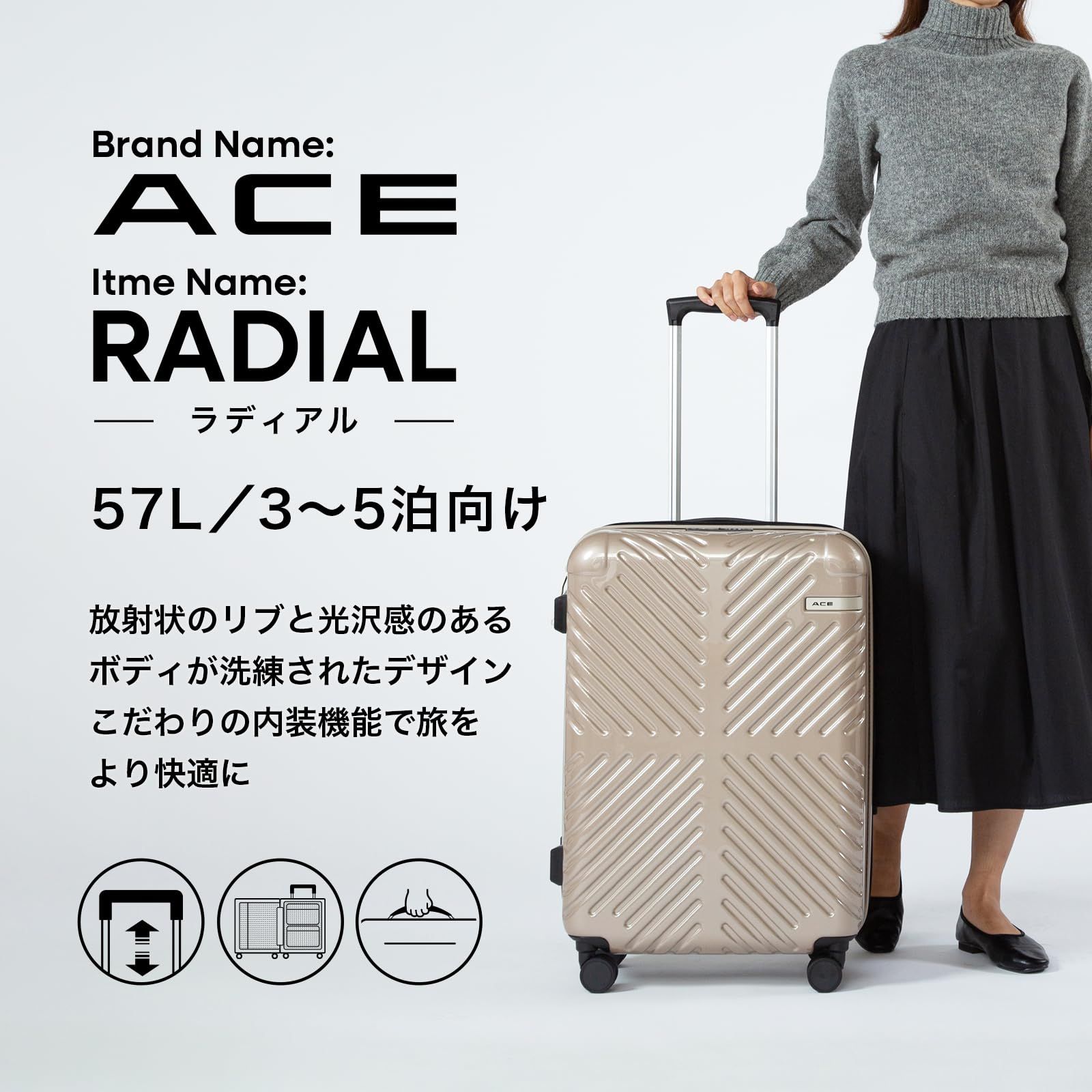 スーツケース mサイズ