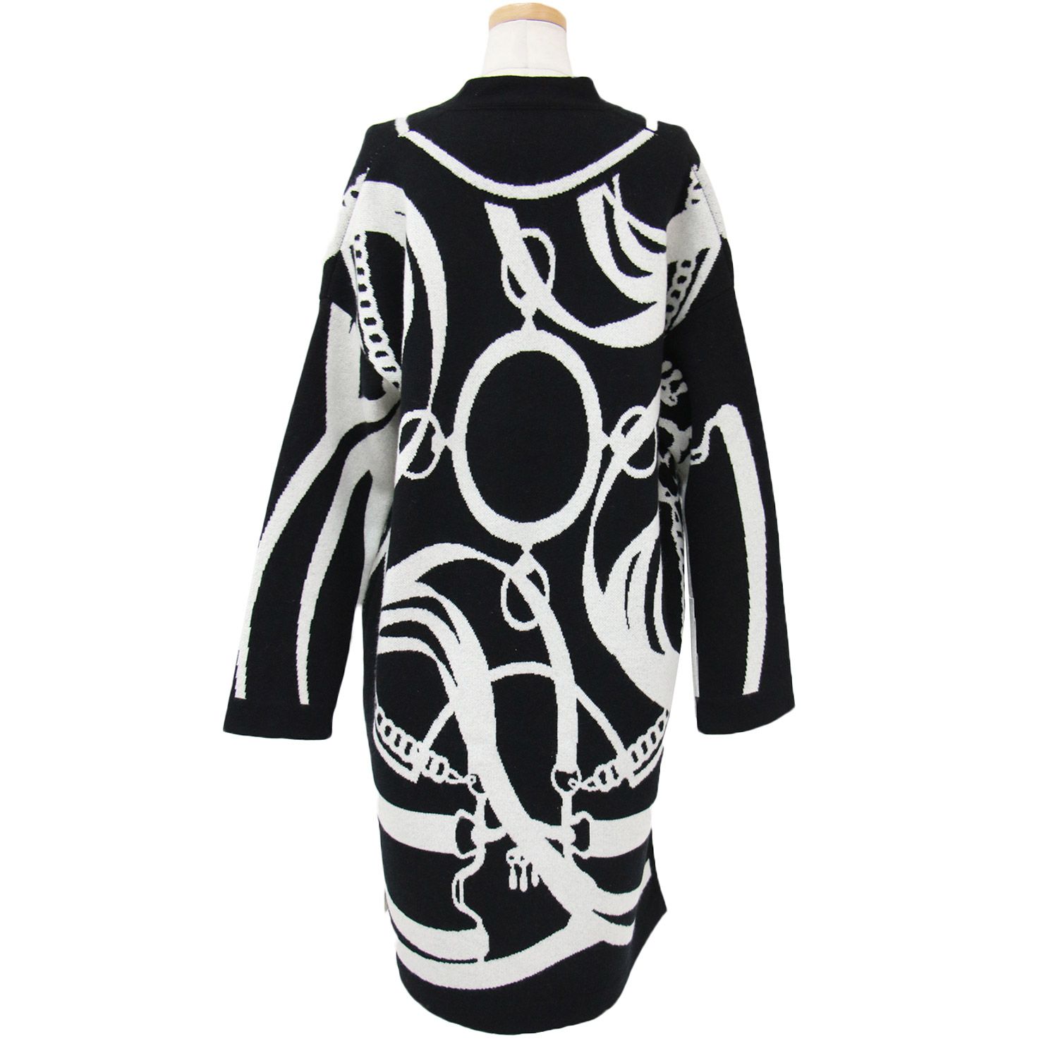 HERMES エルメス カーディガン ロング 朝の散歩 La Promenade du Matin  