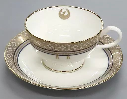 マグカップ・湯のみ　鶴丸国永 ティーカップ＆ソーサーセット 「刀剣乱舞-ONLINE-×Noritake」 刀剣乱舞』×ノリタケのコラボ第2弾は一期一振＆鶴丸国永