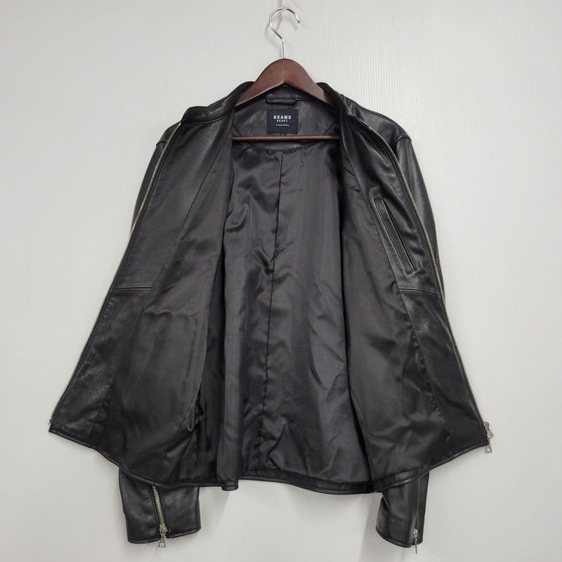 中古品】BEAMS HEART ビームスハート SHEEP SKIN LEATHER SINGLE