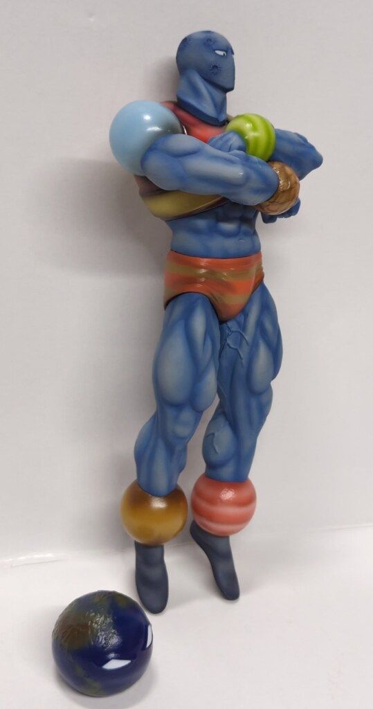 CMC NO.32 プラネットマン　新章フォルム　原作カラー　CCPキン肉マン ソフビ】【CCP】CMC NO.32 プラネットマン 新章フォルム 原作