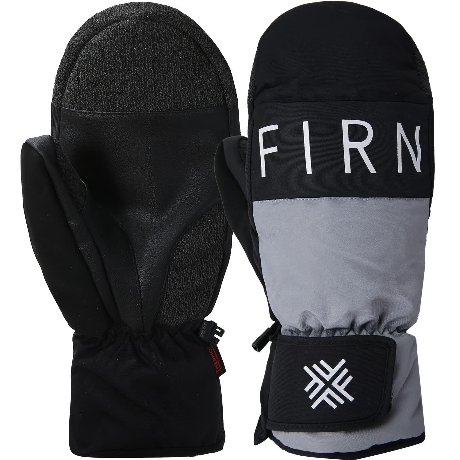 M_グレー FIRN フィルン グローブ スノーボード ミトン FG0231 M グレー