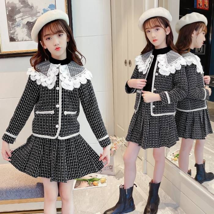 卒業式 スーツ 女の子 入学式 小学生 子供スーツ フォーマルスーツ 2点セット 子供服 卒服 小学校 大きいサイズ 子供 春 秋 上下セット 女の子 制服 セット 入学式 入園式 発表会 結婚式 中学