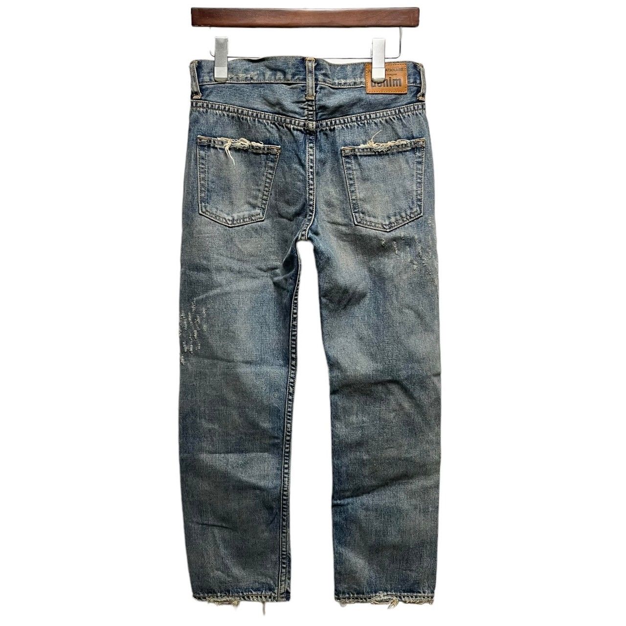 JUNYA WATANABE ジュンヤワタナベ 05AW ダメージ加工ストレート