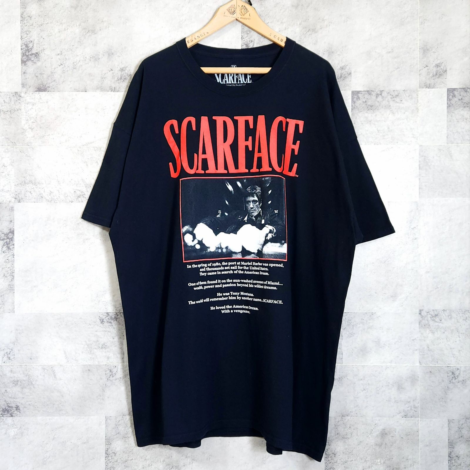 Scarface Tee 2X XL 春 夏 秋 冬 コーデ ブランド かっこいい プリント