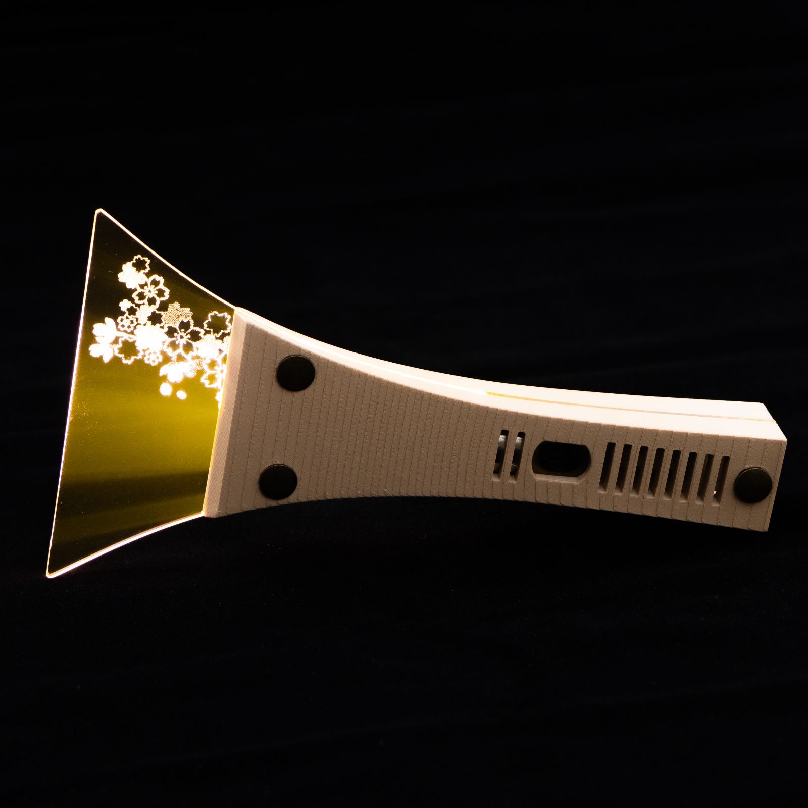 リニューアルデザイン！ LED内蔵アクリル津軽三味線撥（バランス変更