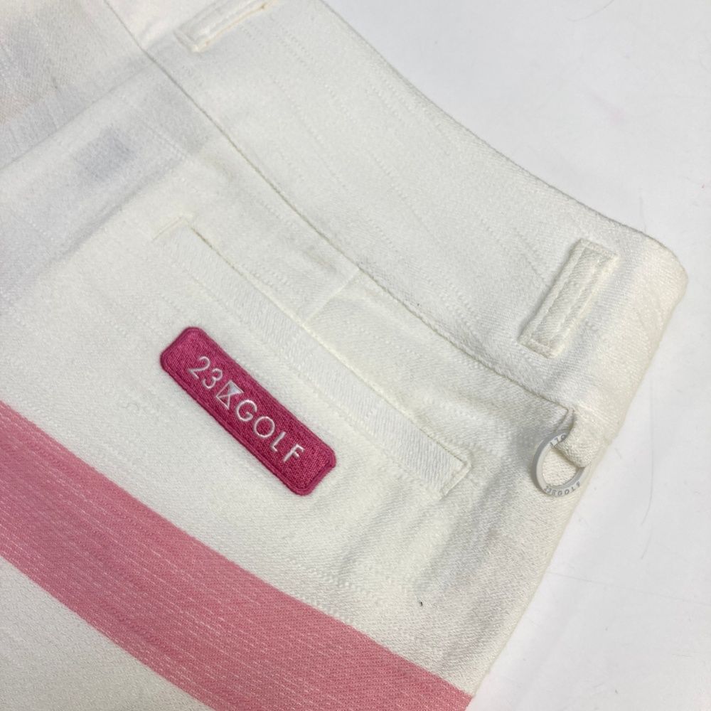 【未使用品】23区GOLFショートパンツ　ウエスト105 サイズ：64 23区GOLF ニジュウサンクゴルフ 裏地付き ショート