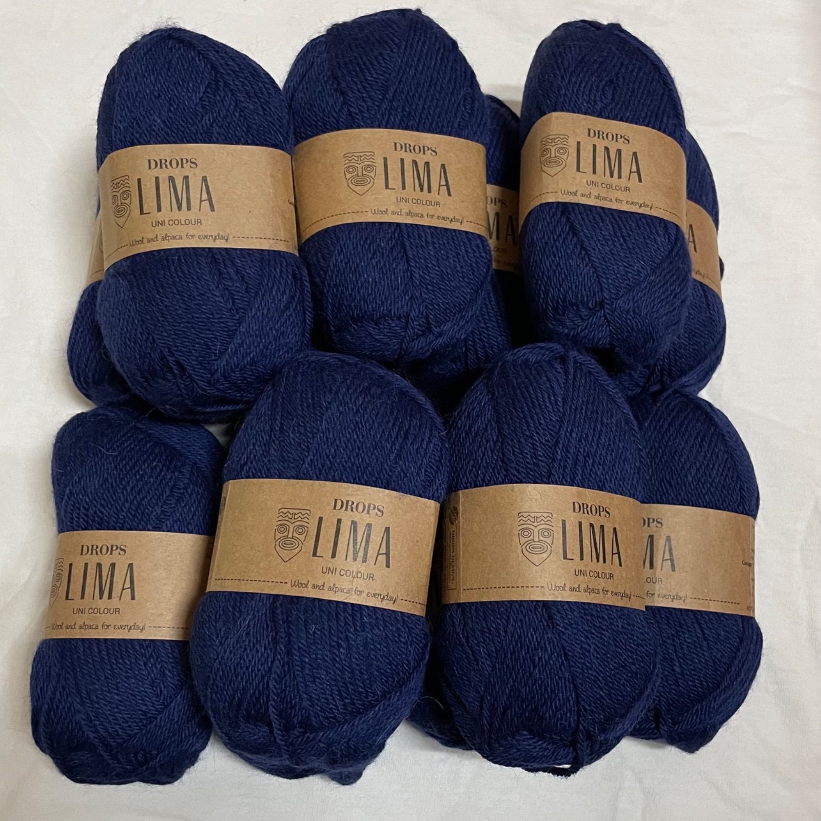 Drops yarn Lima wool&alpaca ドロップス - メルカリ