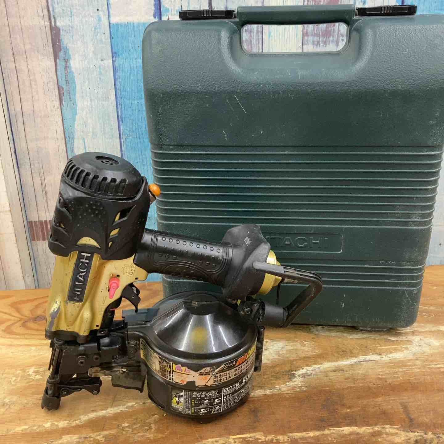 中古品】☆ハイコーキ(HIKOKI ※旧:日立工機) 65mm 高圧エア釘