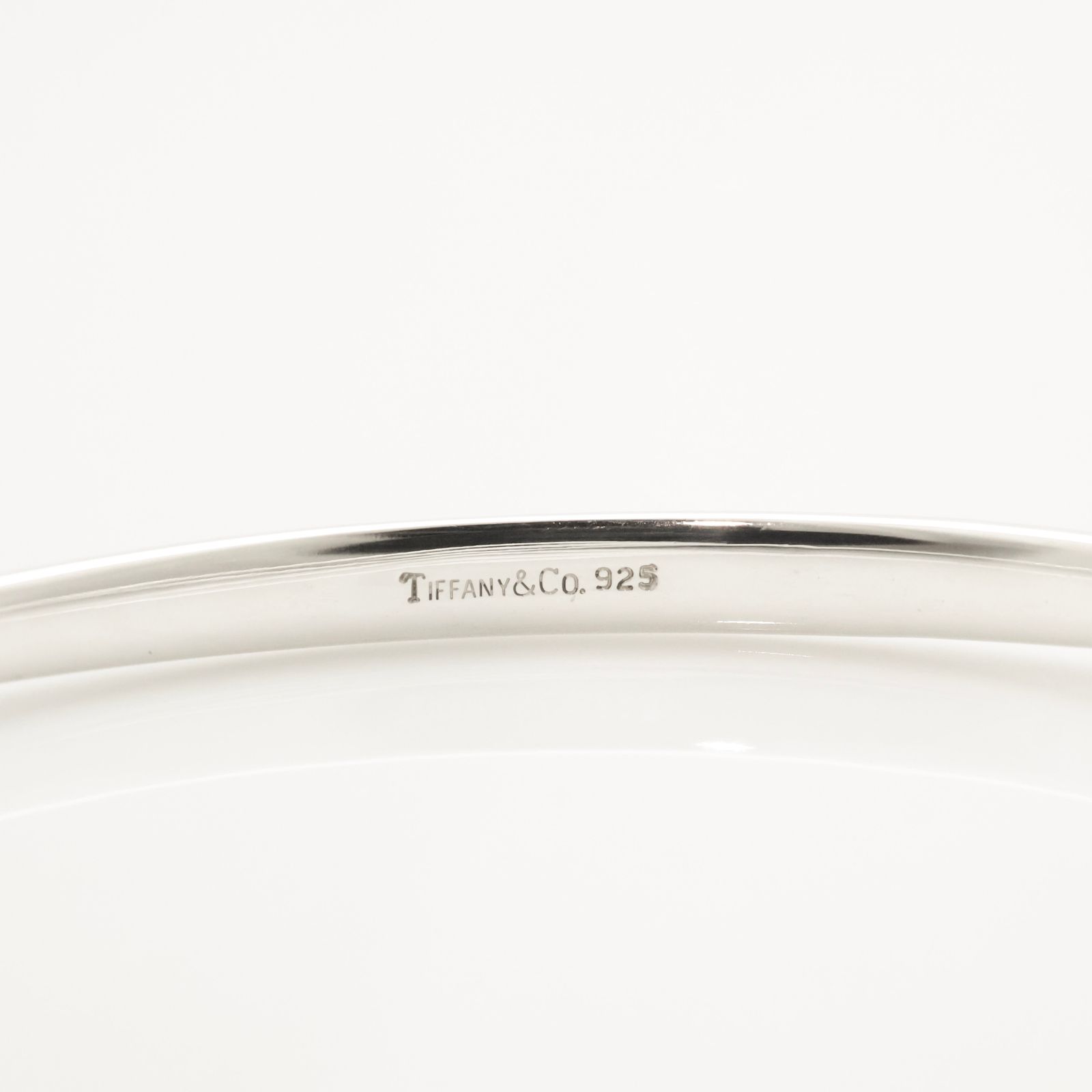 美品】ティファニー TIFFANY&Co. ダブル ループ バングル ブレスレット  