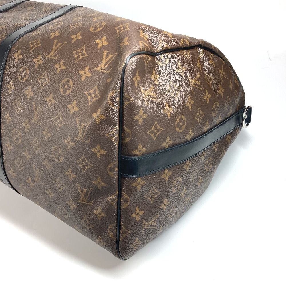 ルイヴィトン M56714モノグラムマカサー バンドリエール55 ボストンバッグ LOUIS VUITTON ルイヴィトン ボストンバッグ キーポルバンド