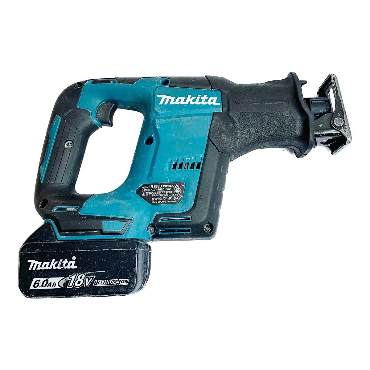 ♭♭MAKITA マキタ 18V 充電式レシプロソー JR188DRG バッテリー1個、充電器付 - メルカリ