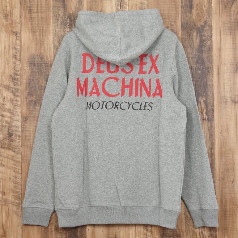 デウスエクスマキナ ジップアップパーカー メンズ Deus Ex Machina CHINCHILLA HOODIE