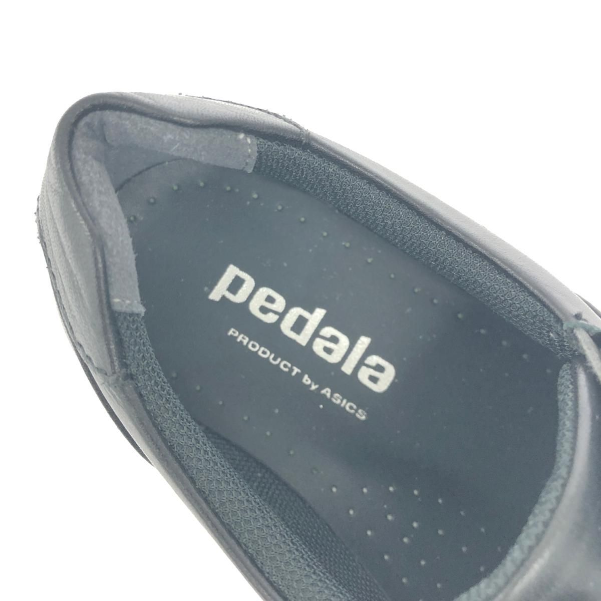 良好 pedala ペダラ  レザーシューズ  ブラック  レザー レディース　240001086427