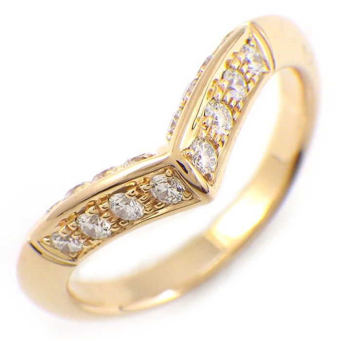 ルイ ヴィトン LOUIS VUITTON リング V Q9Y46C 16ポイント ダイヤモンド 計0.30ct K18PG 9.5号 | 50