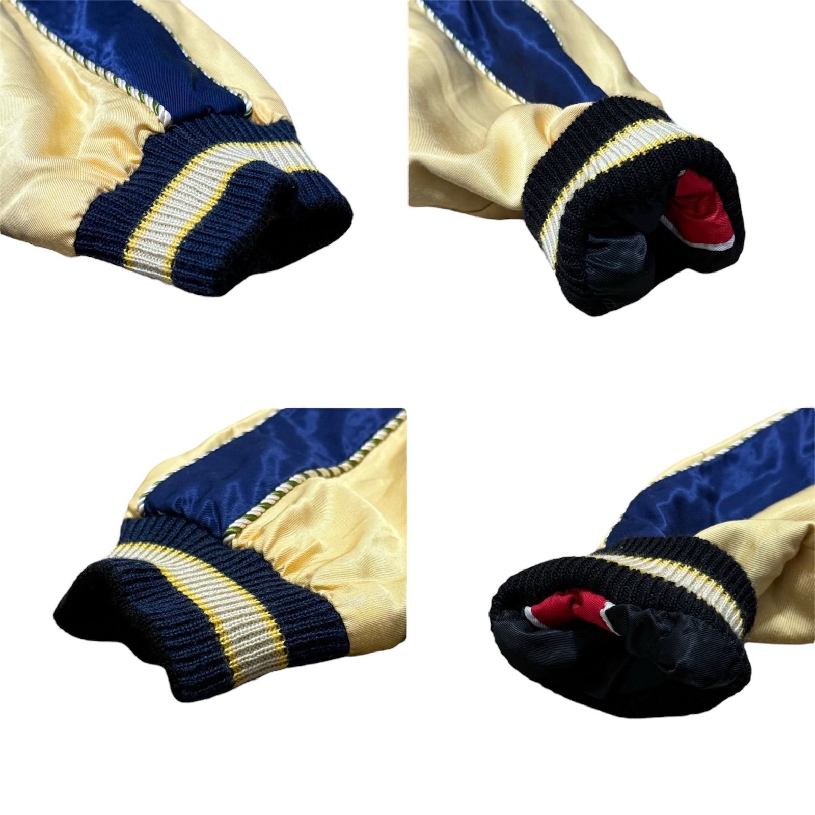 デッドマン スカジャン リバーシブル ハロウィン 人気 テッドマン