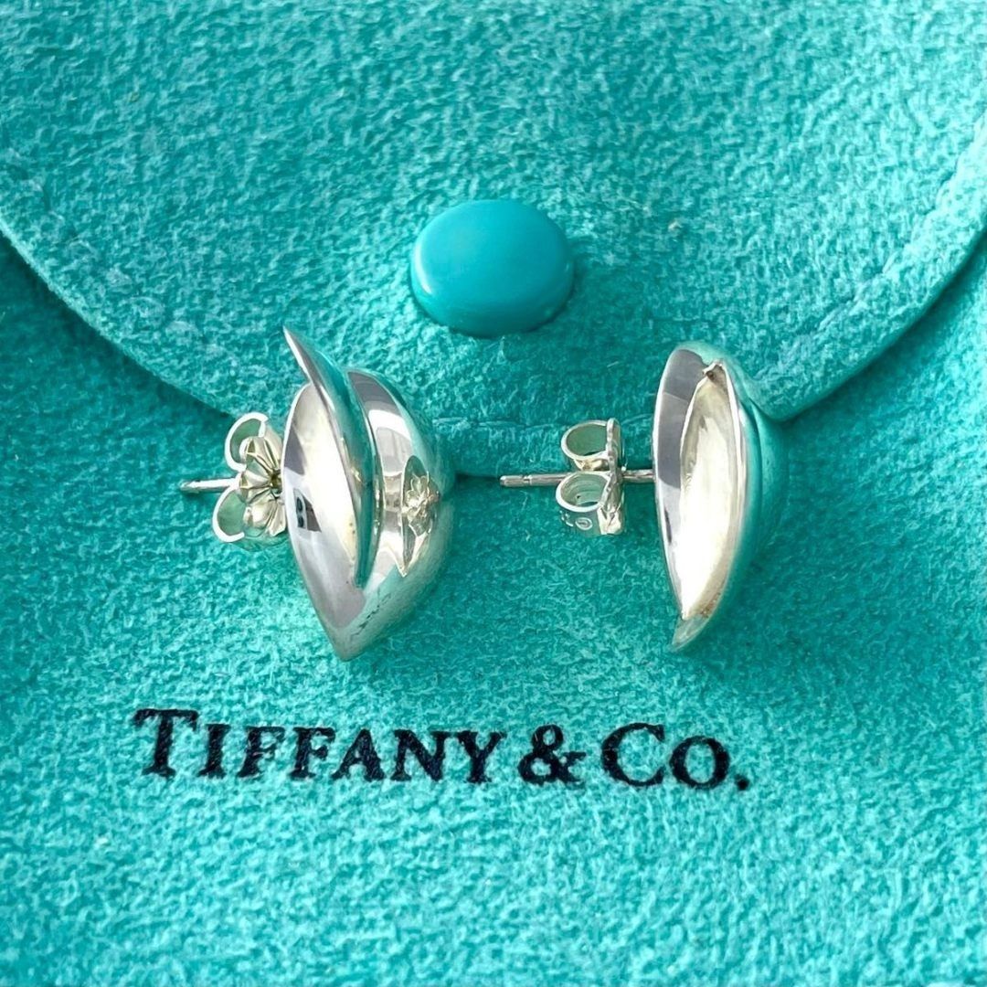 ティファニー フランクゲーリー ハート リーフ ピアス 925 Q41fe