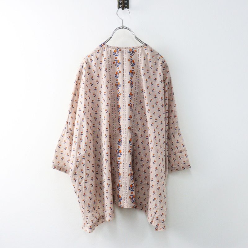 マーブルシュッド　シバレース　ハオリブラウス　ベージュ Shiba Lace ハオリブラウス | marble SUD (Women