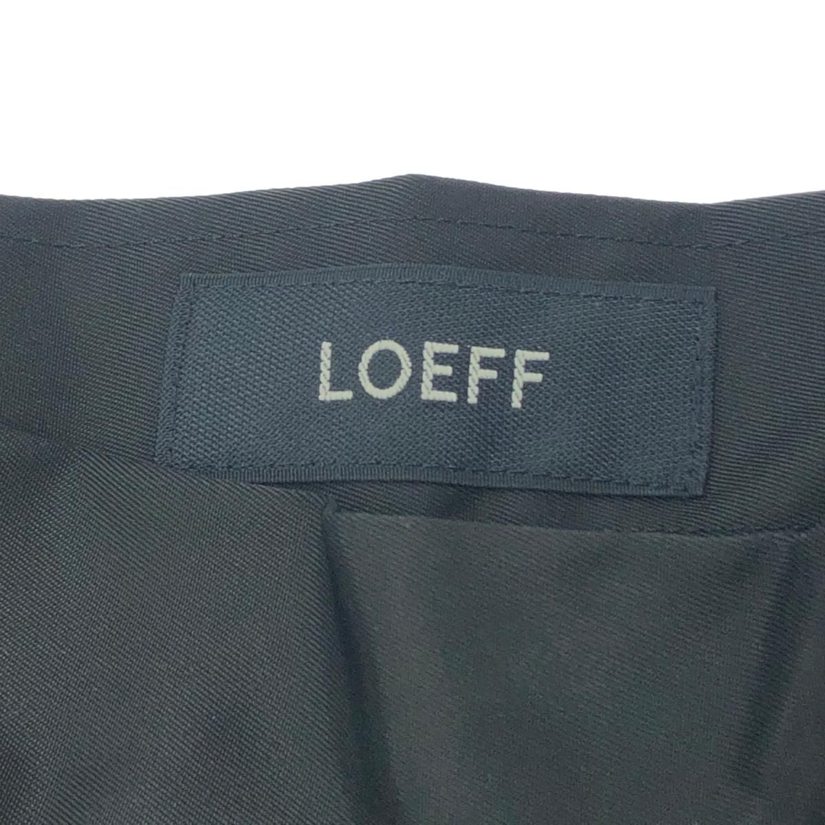 LOEFF ロエフ ロング ナイロンギャザー スカート サイズ:0