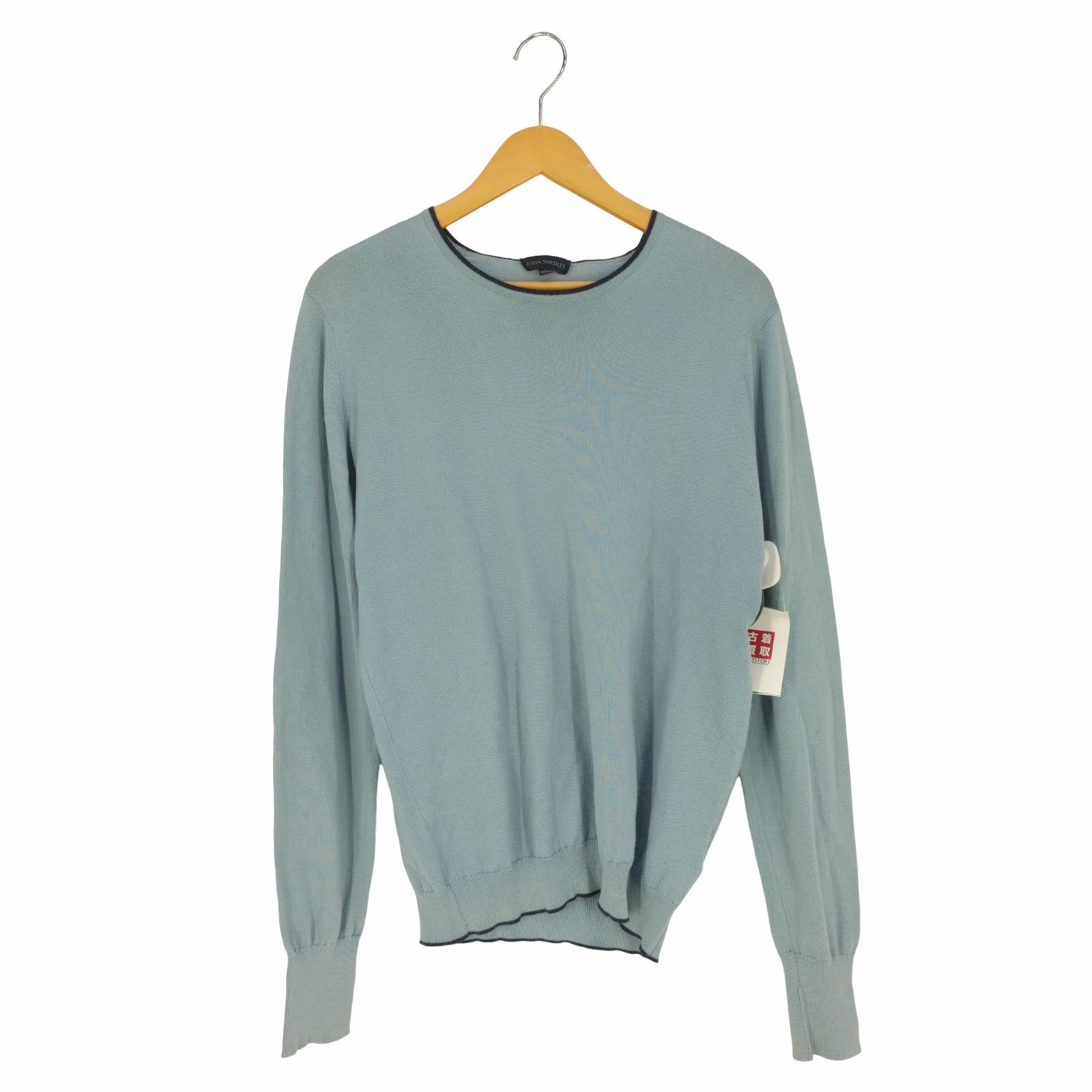 ジョンスメドレー JOHN SMEDLEY SEA ISLAND COTTON クルーネックニット メンズ import：S 