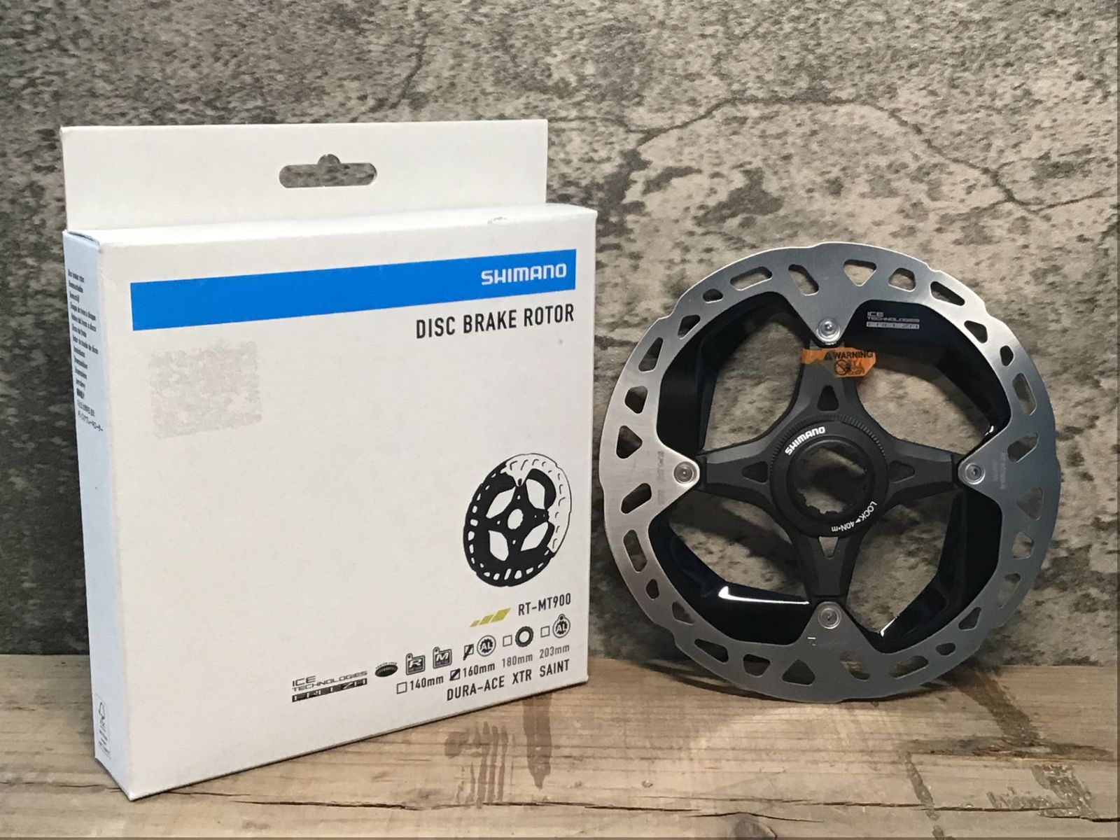 IP375 シマノ SHIMANO XTR RT-MT900 ディスクブレーキ ローター Φ160