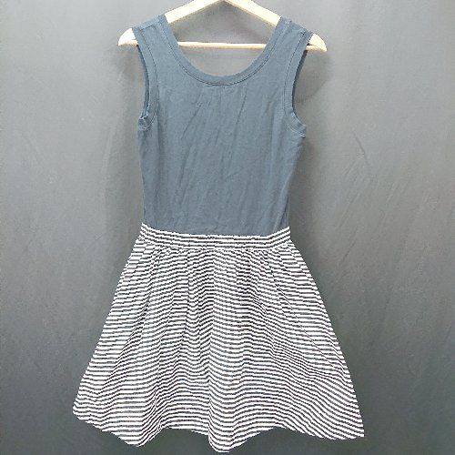 ケイトスペード　katespade　ワンピース　ノースリーブ　ボーダー 美品 kate spade new york ケイトスペード ノースリーブ