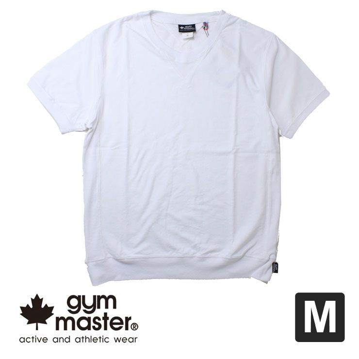 tシャツ メンズ ジムマスター gym master ヘビー ウエイト コットン クルーネック Tee ホワイト(01) Mサイズ G702301 / 半袖 メンズ レディース