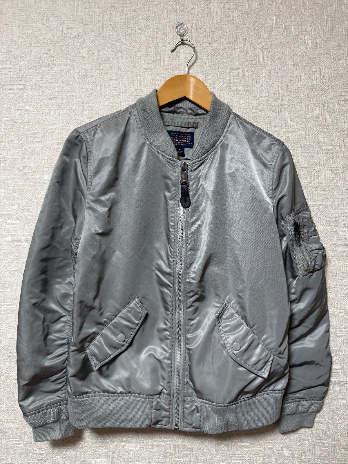メンズ 90's ALPHA アルファ リバーシブル MA-1 USA製